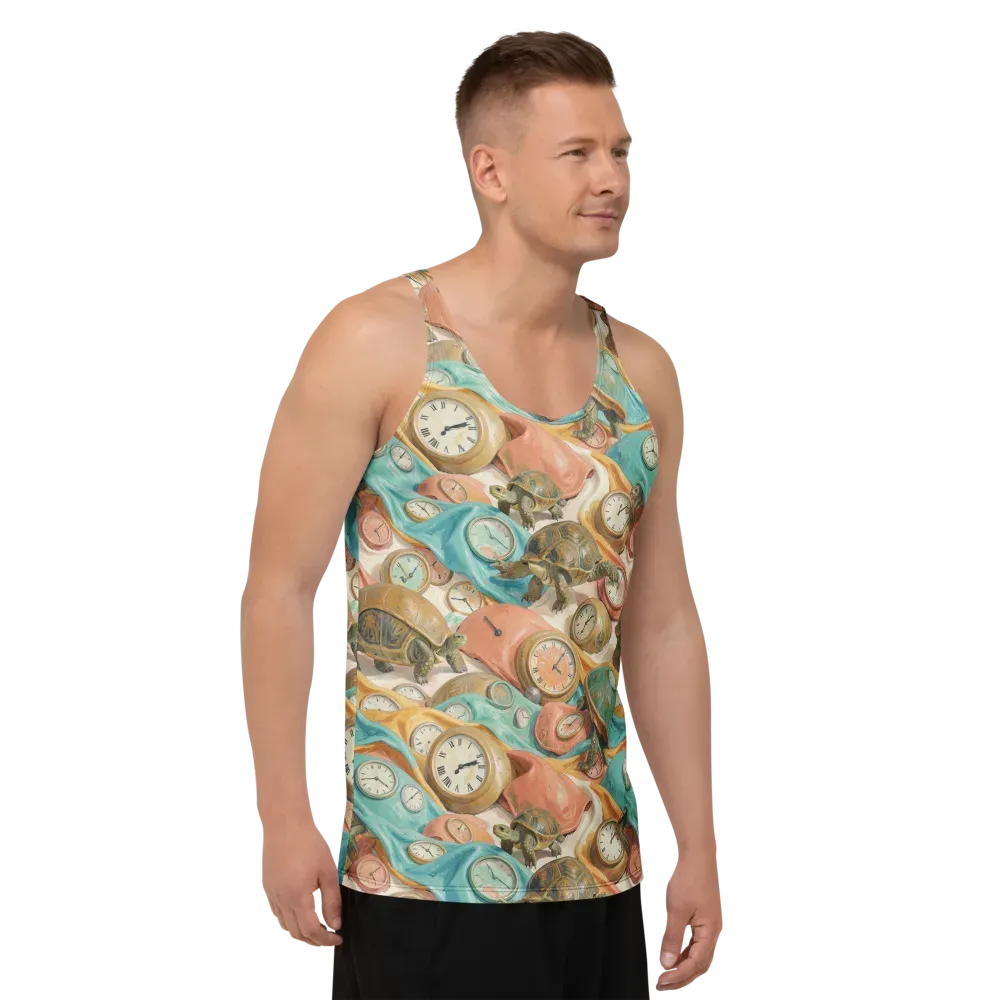 Tortoise O’clock on Men's Tank Top — Right Front