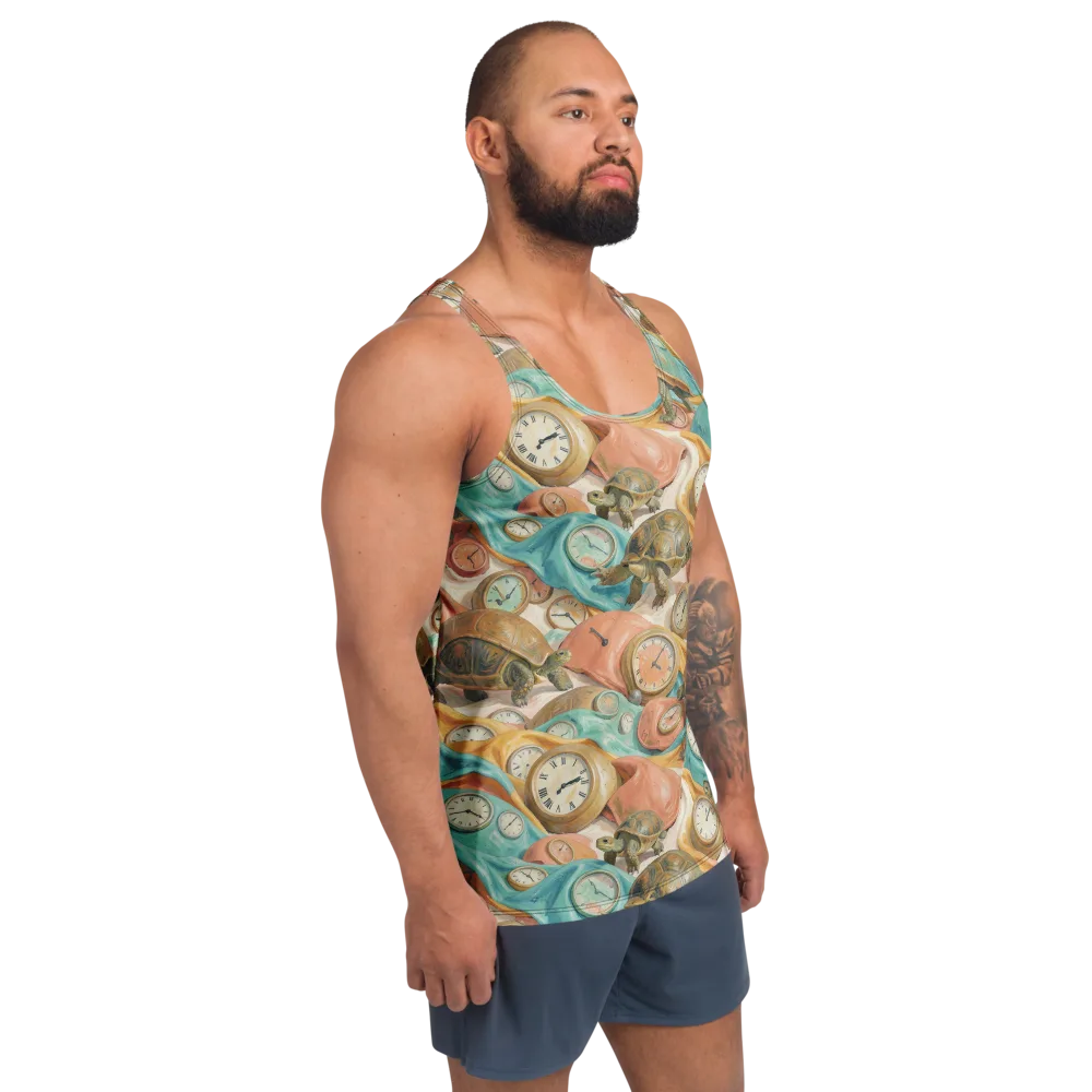 Tortoise O’clock on Men's Tank Top — Right Front