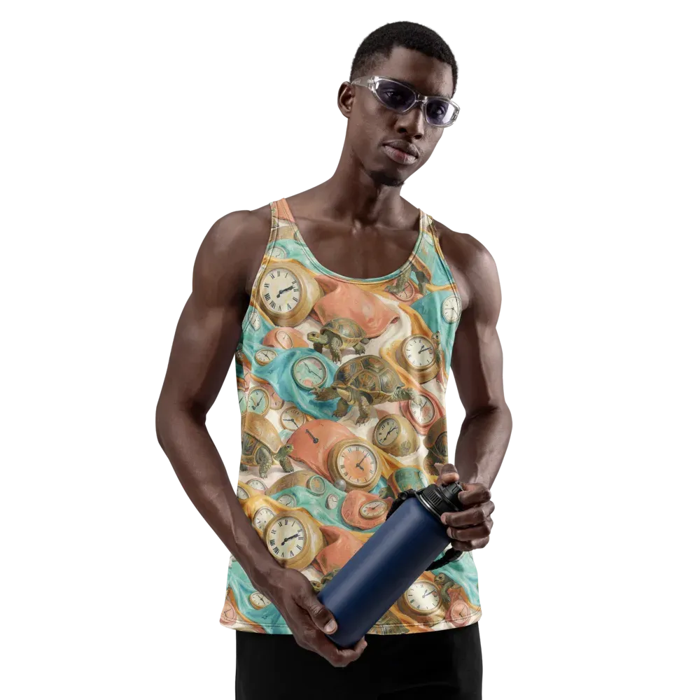 Tortoise O’clock on Men's Tank Top — Front
