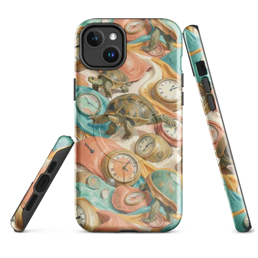 Tortoise O’clock on MagSafe Tough Case for iPhone® — Front