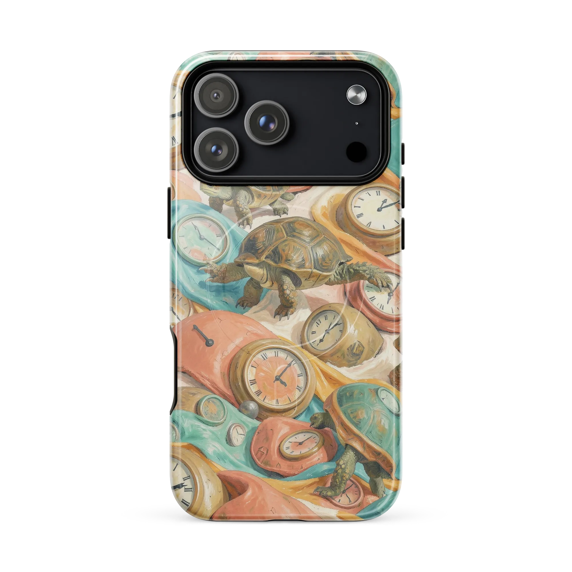Tortoise O’clock on MagSafe Tough Case for iPhone® — Front
