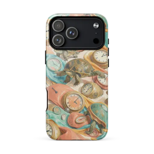 Tortoise O’clock on a MagSafe Tough Case for iPhone®