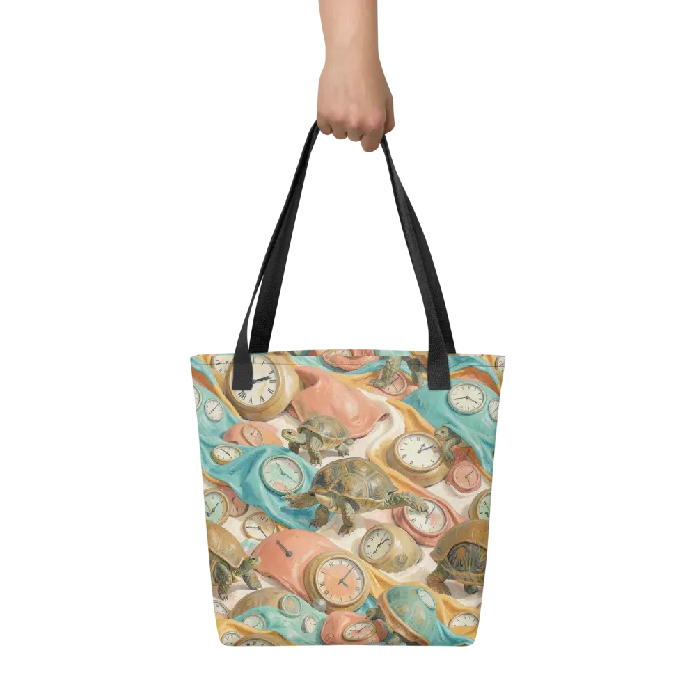 Tortoise O’clock on Tote Bag — Front