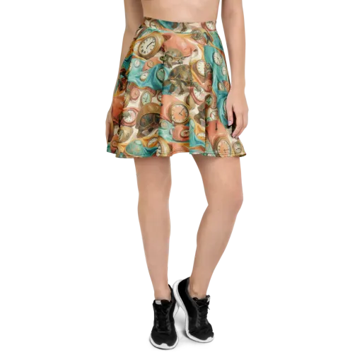 Tortoise O’clock on a Skater Skirt