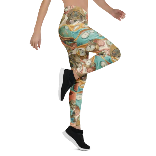 Tortoise O’clock on a Leggings