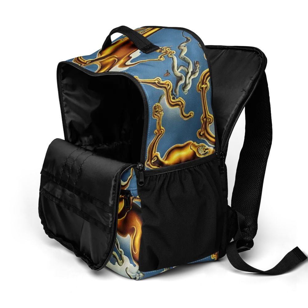Gilded Cloud Serpents on Utility Backpack — Product details 2