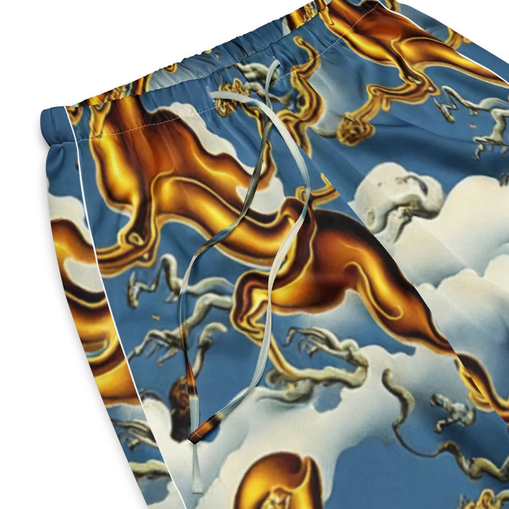 Gilded Cloud Serpents on Women's Pajama Pants — Product details