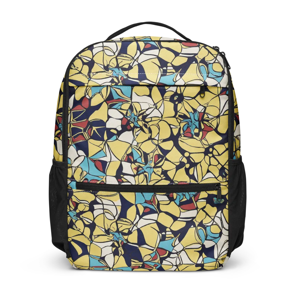 Sunlit Mosaic on Utility Backpack — Front