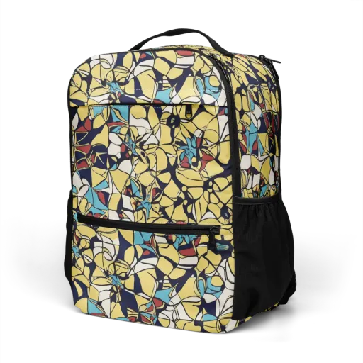 Sunlit Mosaic on a Utility Backpack
