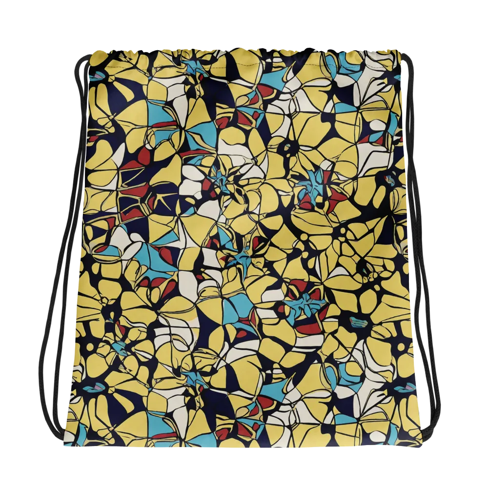 Sunlit Mosaic on Drawstring Bag — Photo
