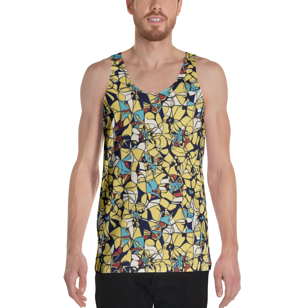 Sunlit Mosaic on Men's Tank Top — Front