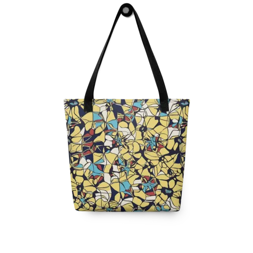 Sunlit Mosaic on a Tote Bag