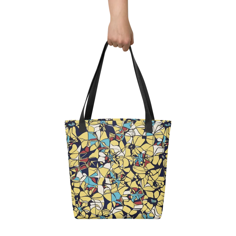 Sunlit Mosaic on Tote Bag — Front
