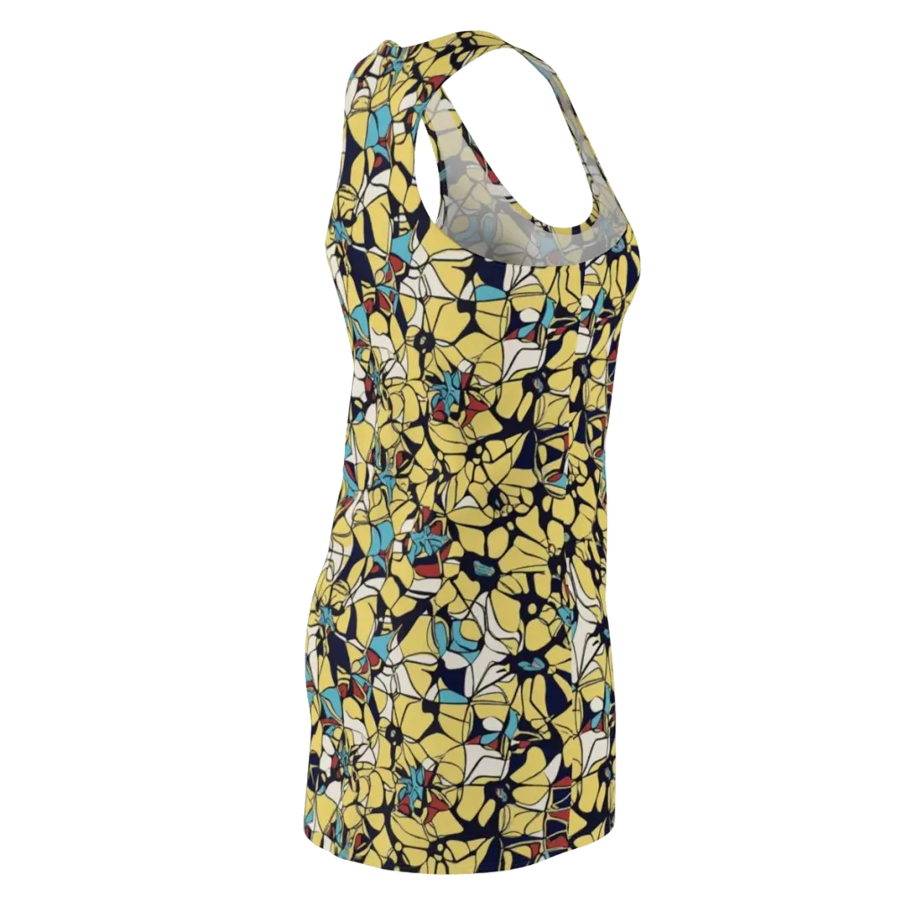 Sunlit Mosaic on Racerback Dress — Back Side