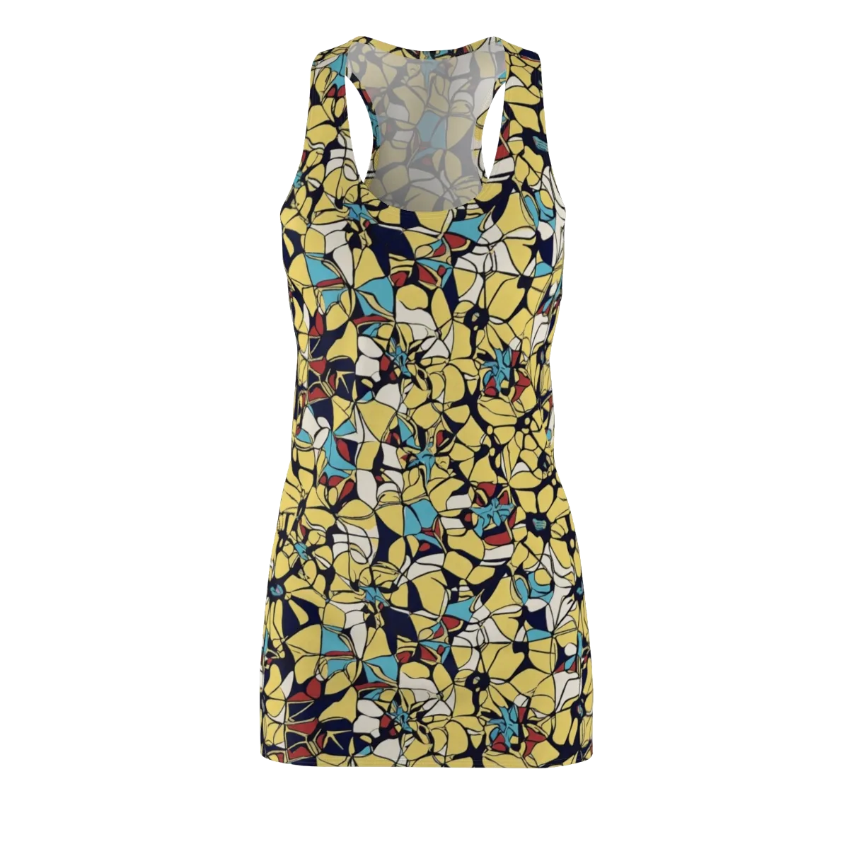 Sunlit Mosaic on Racerback Dress — Front