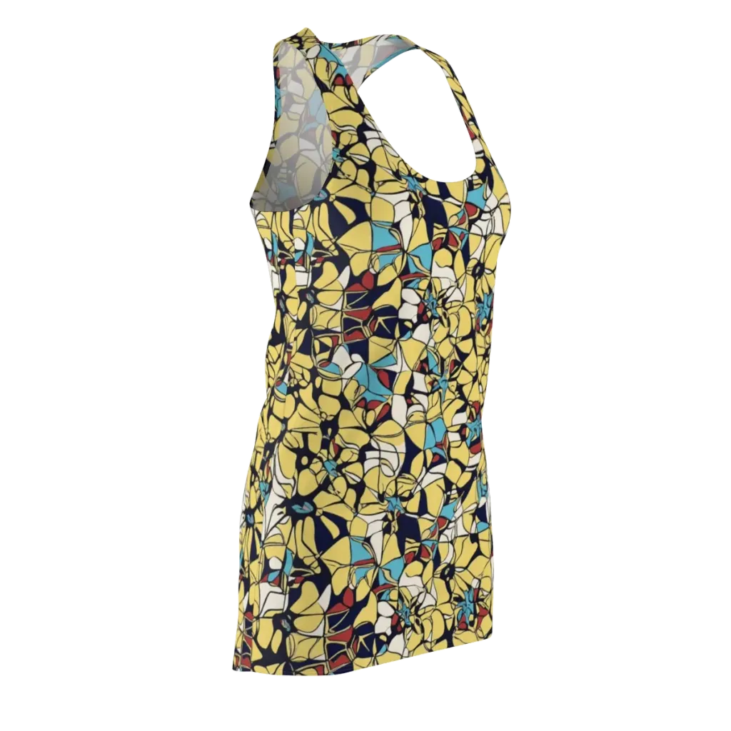 Sunlit Mosaic on Racerback Dress — Front Side