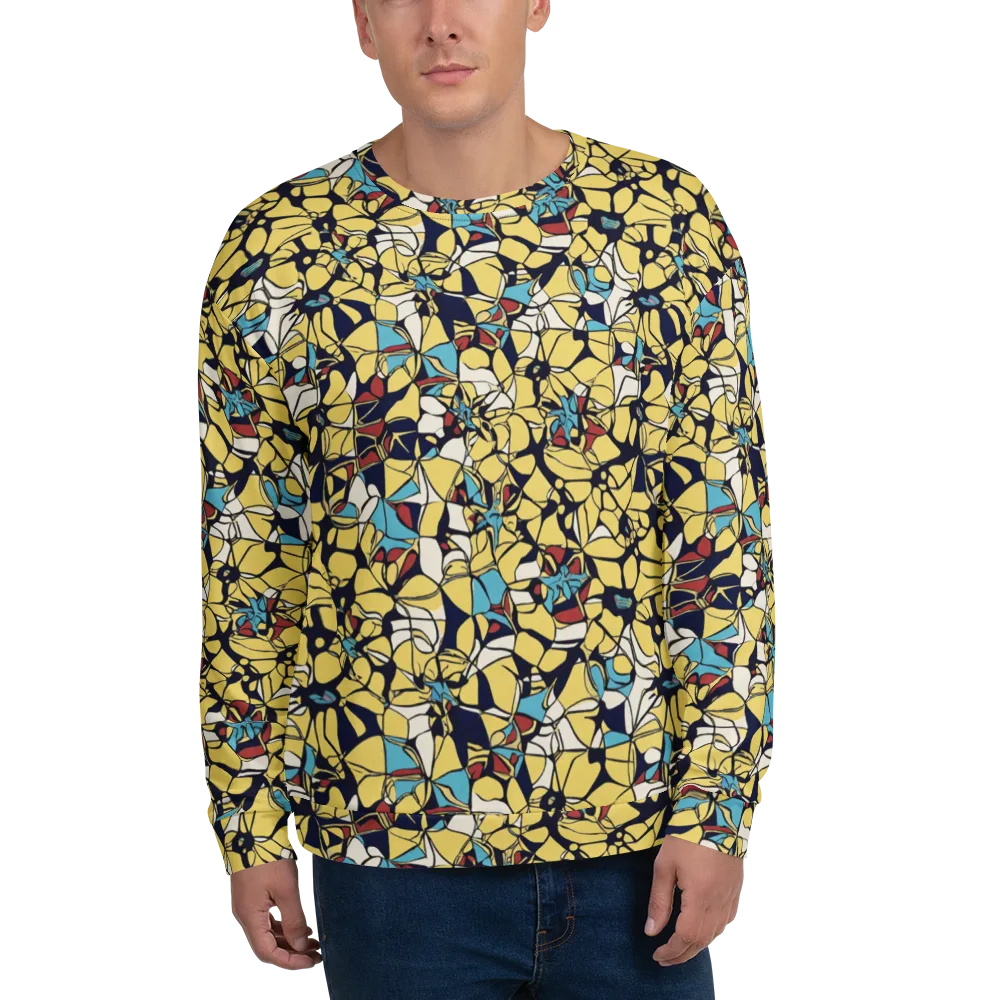 Sunlit Mosaic on Sweatshirt — Front