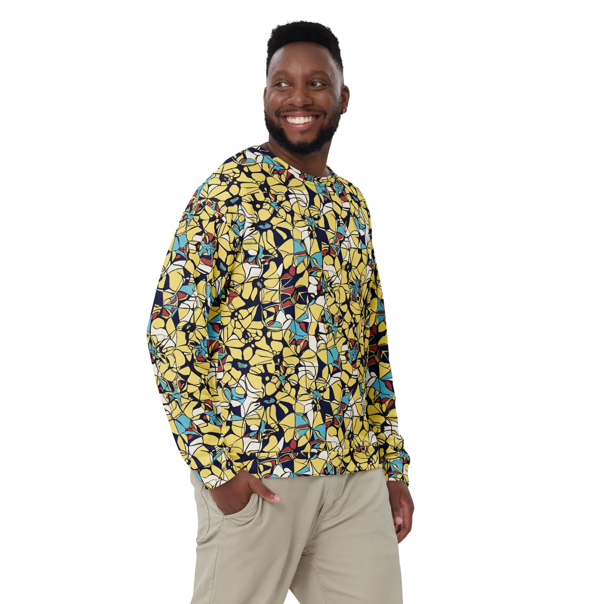 Sunlit Mosaic on Sweatshirt — Front