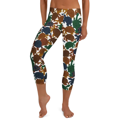 Carapace Club on a Capri Leggings