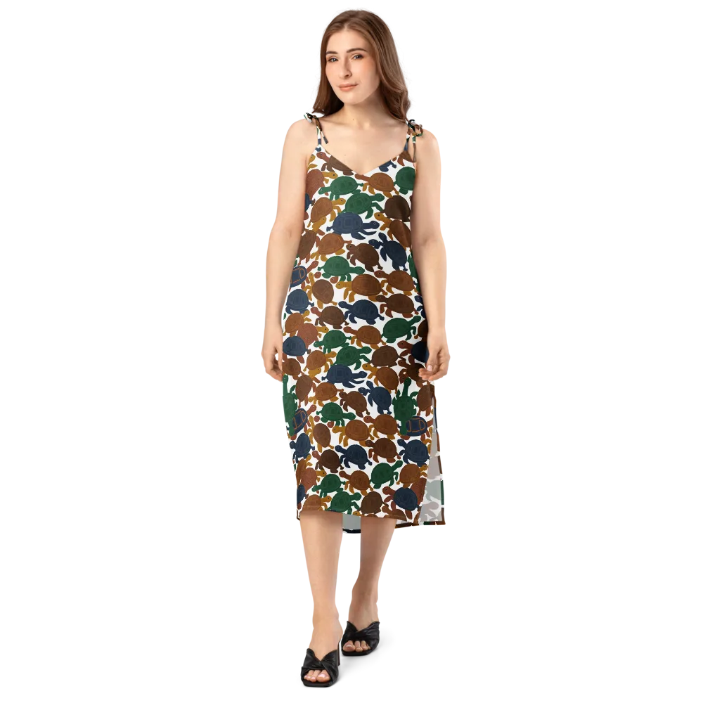 Carapace Club on Slip Dress — Front