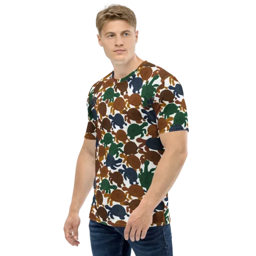 Carapace Club on a Men's Crew Neck T-Shirt