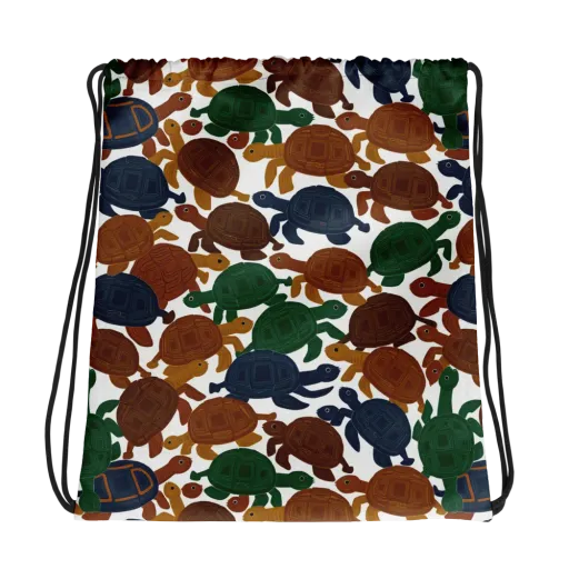 Carapace Club on a Drawstring Bag
