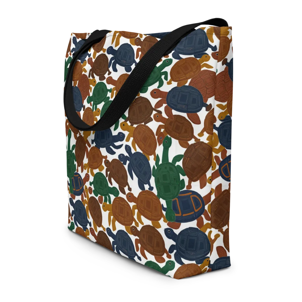 Carapace Club on Large Tote Bag W/ Pocket — Front