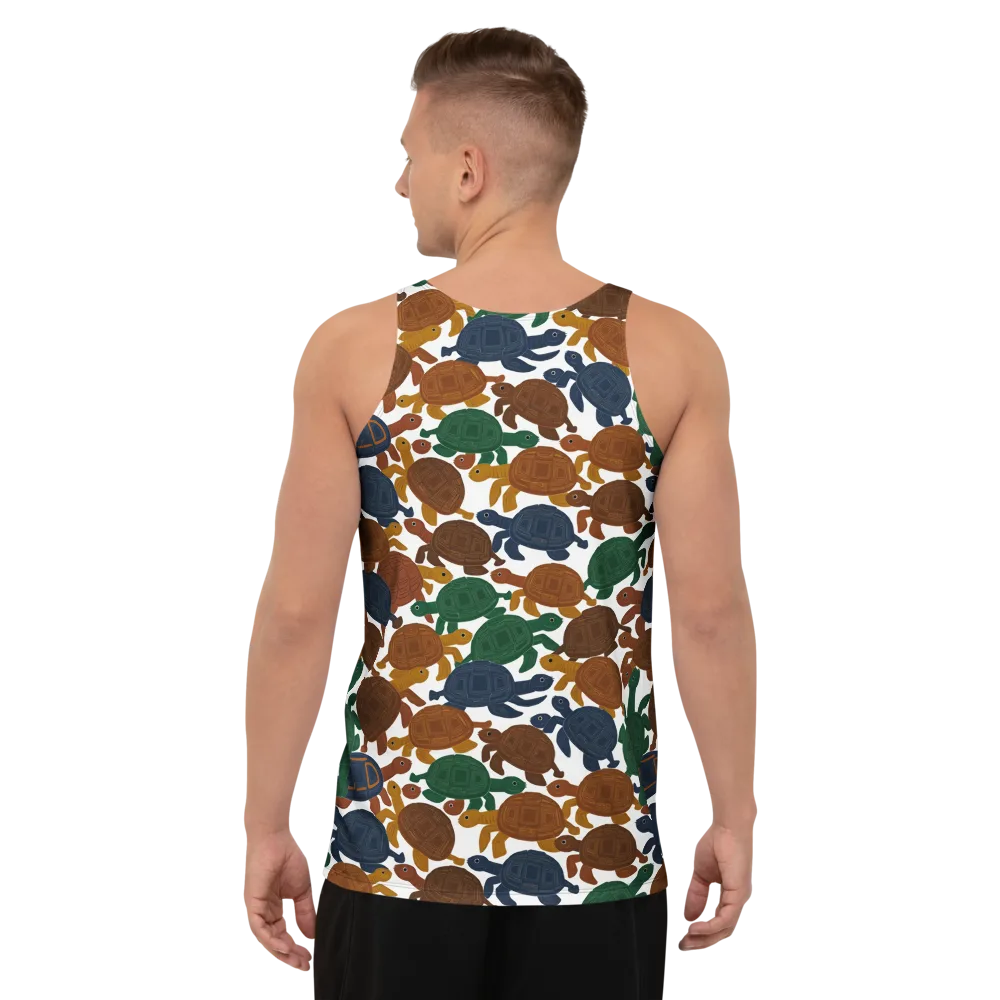 Carapace Club on Men's Tank Top — Back
