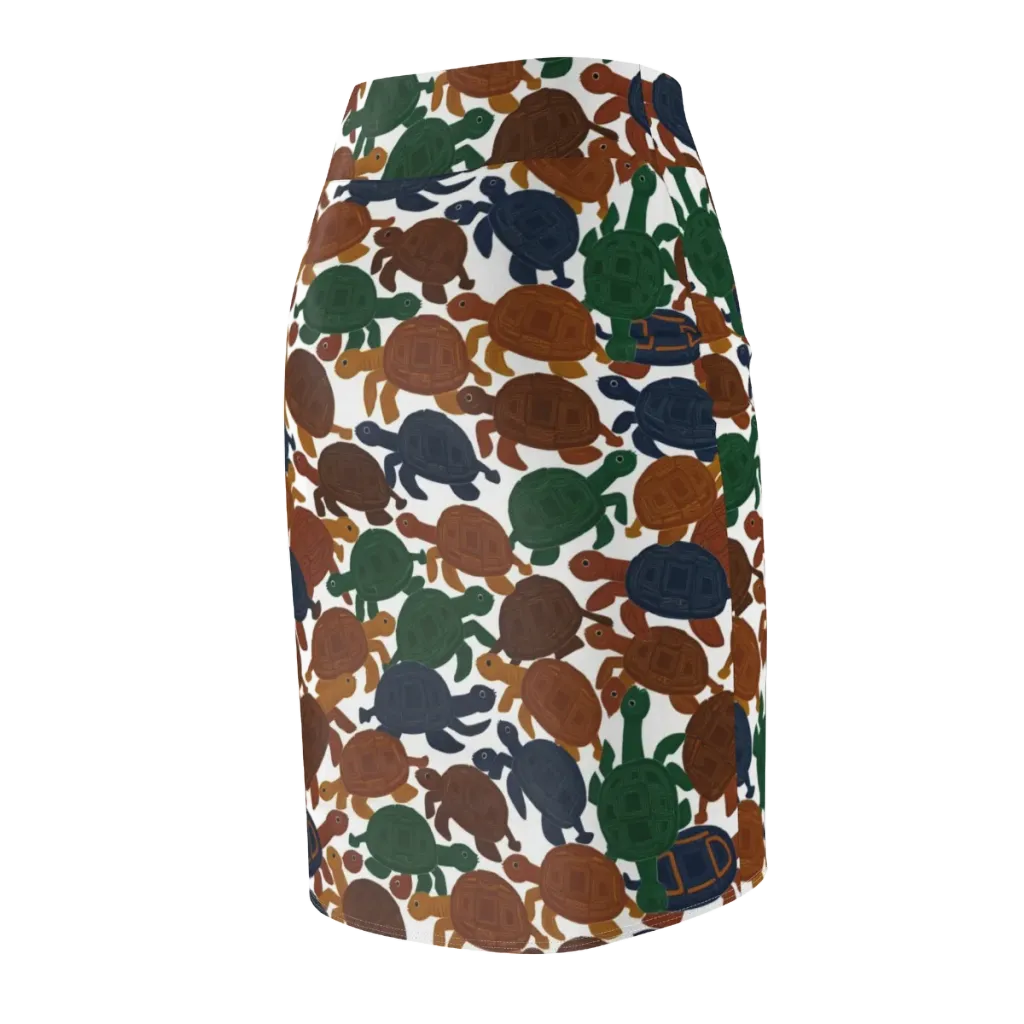 Carapace Club on Pencil Skirt — Back Side