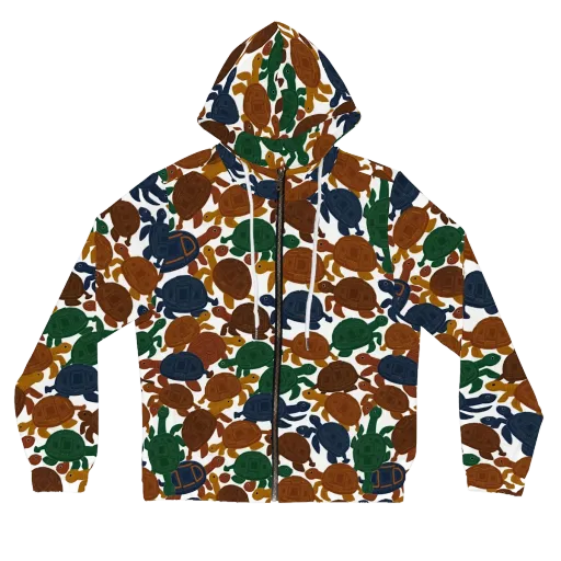 Carapace Club on a Women's Full-Zip Hoodie