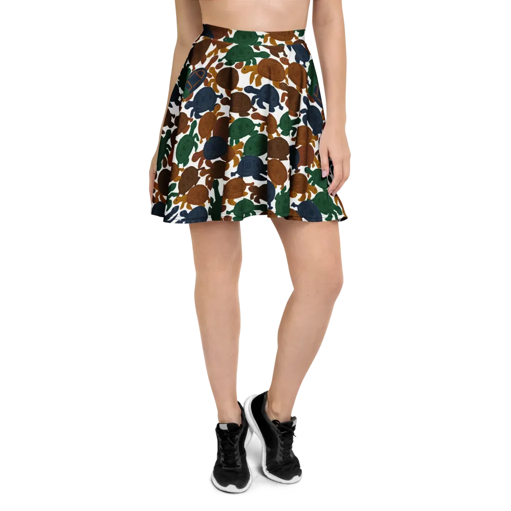 Carapace Club on Skater Skirt — Front