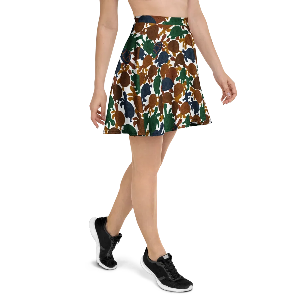 Carapace Club on Skater Skirt — Right