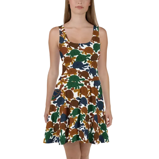 Carapace Club on a Skater Dress