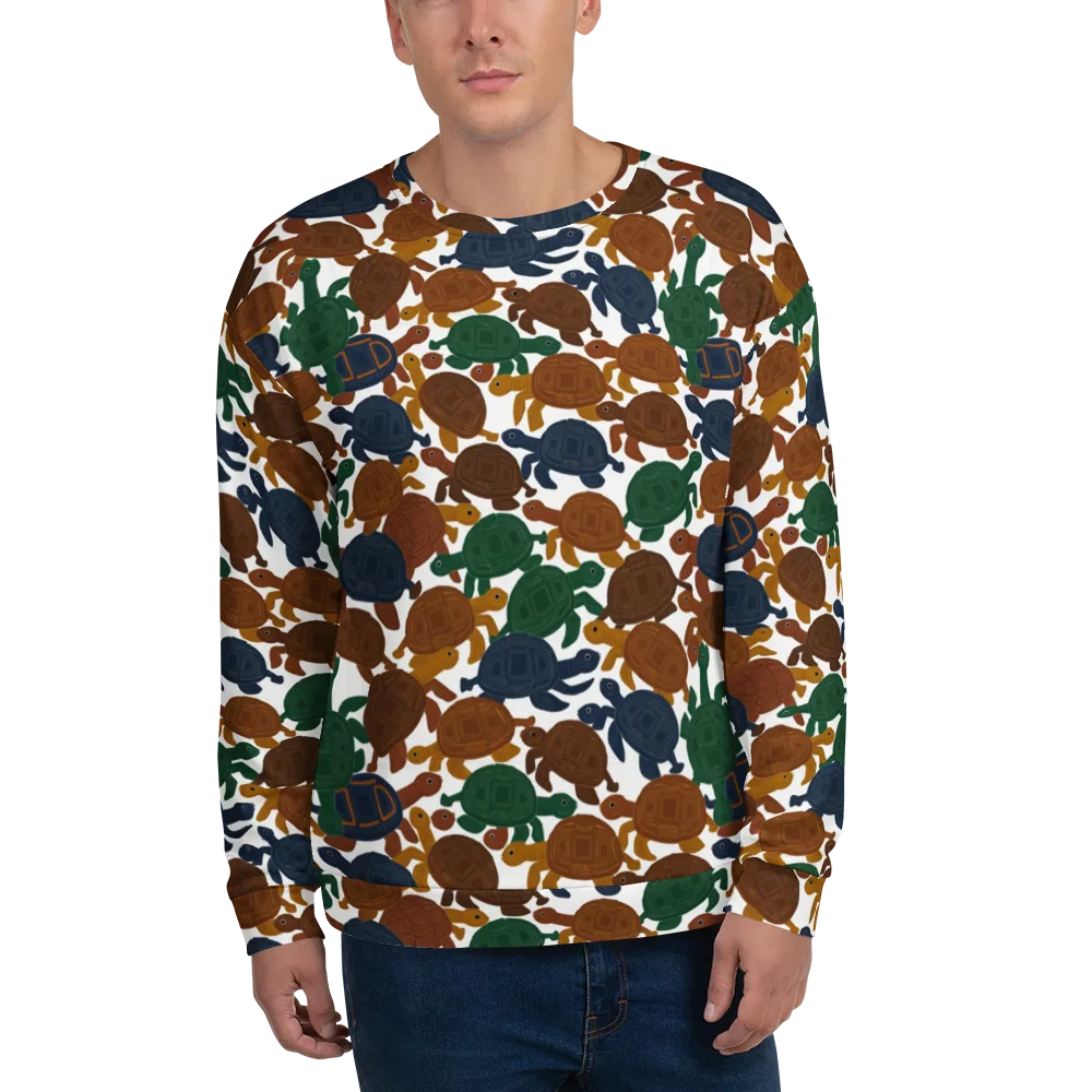 Carapace Club on Sweatshirt — Front