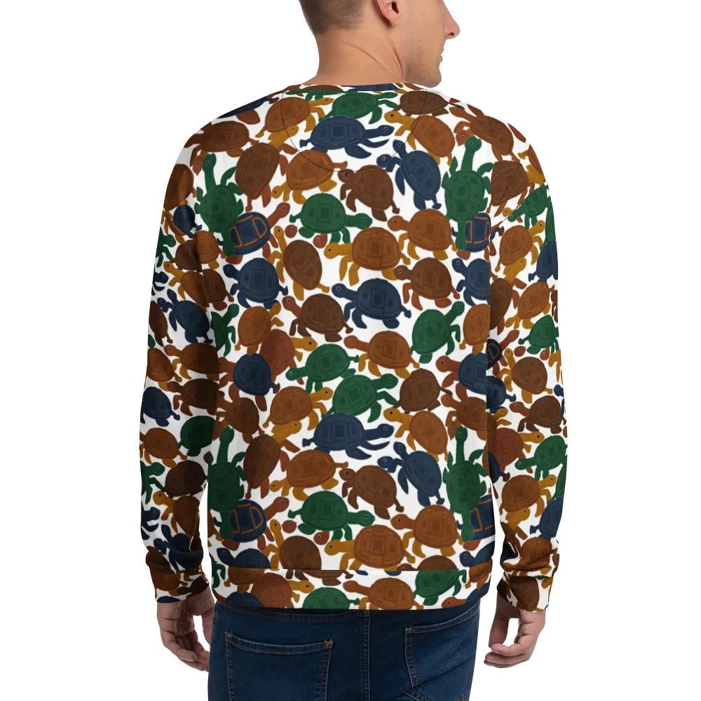 Carapace Club on Sweatshirt — Back