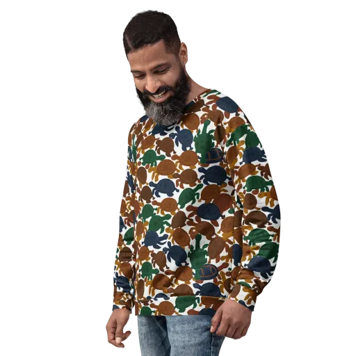 Carapace Club on a Sweatshirt