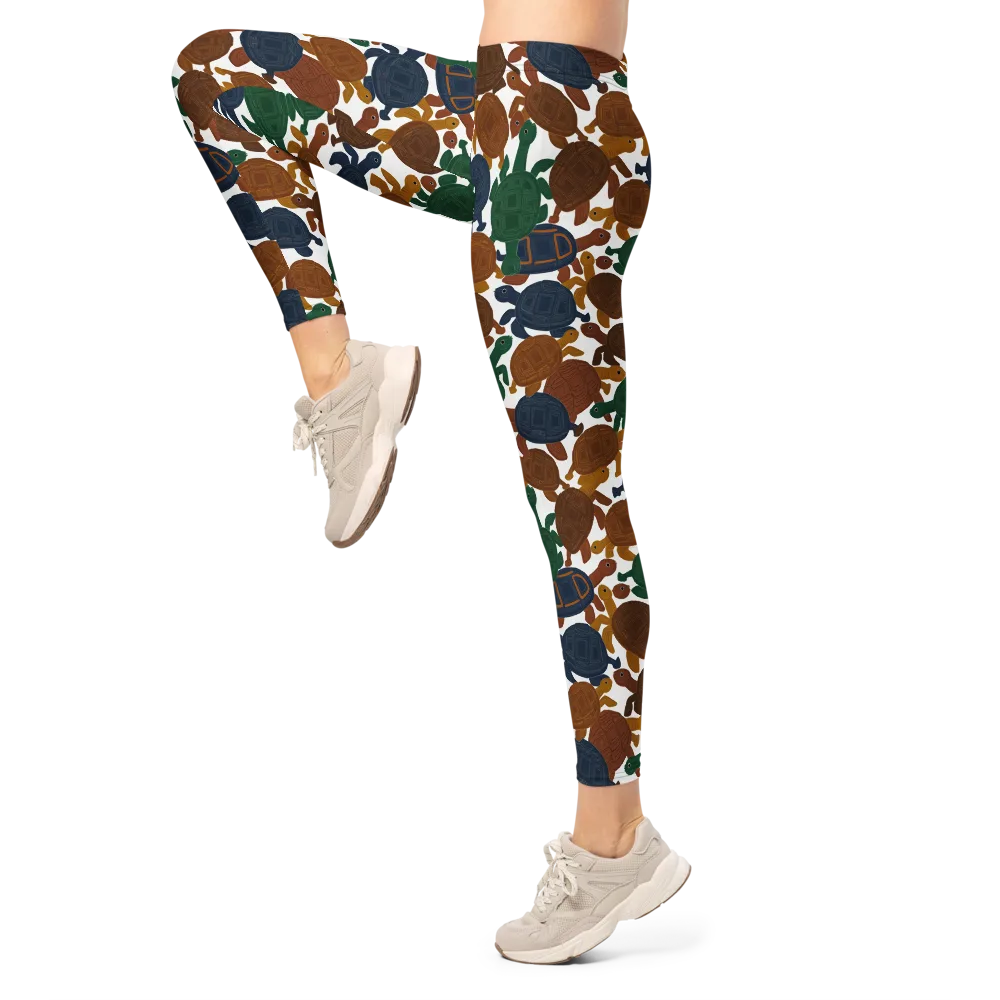 Carapace Club on Leggings — Left