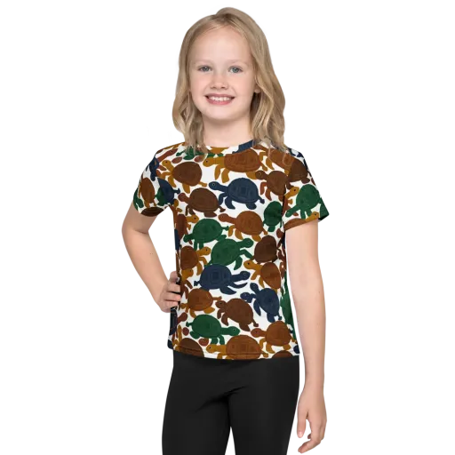 Carapace Club on a Kids Crew Neck T-Shirt