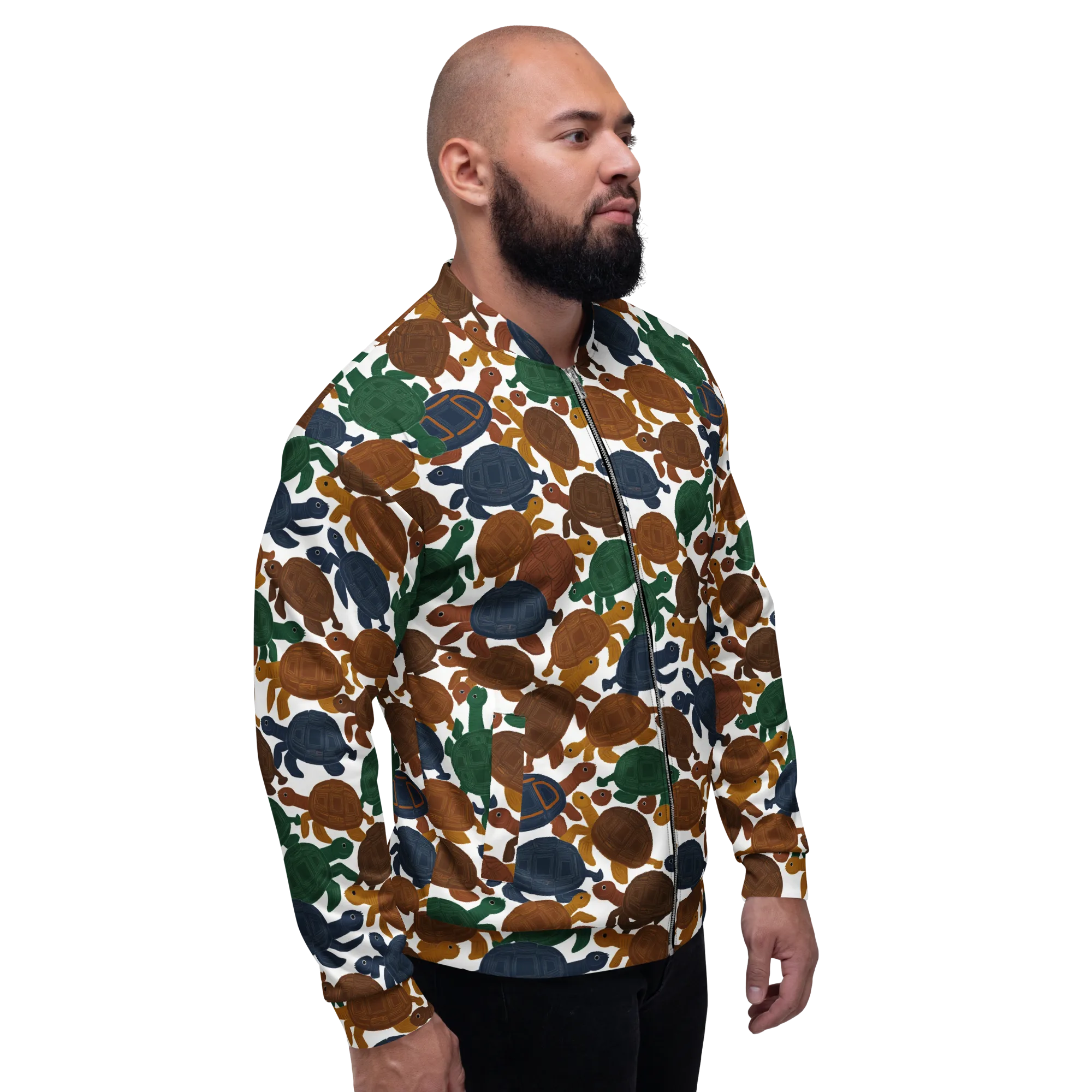 Carapace Club on Bomber Jacket — Right