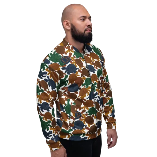 Carapace Club on a Bomber Jacket