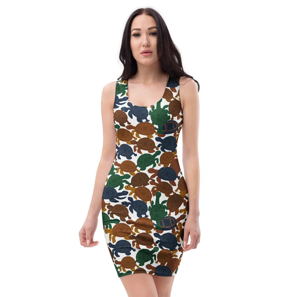 Carapace Club on Bodycon Dress — Front