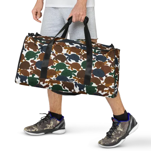 Carapace Club on a Duffle Bag