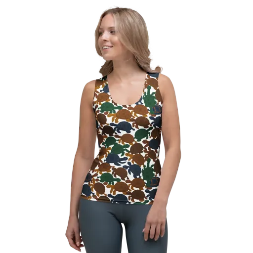 Carapace Club on a Women's Tank Top
