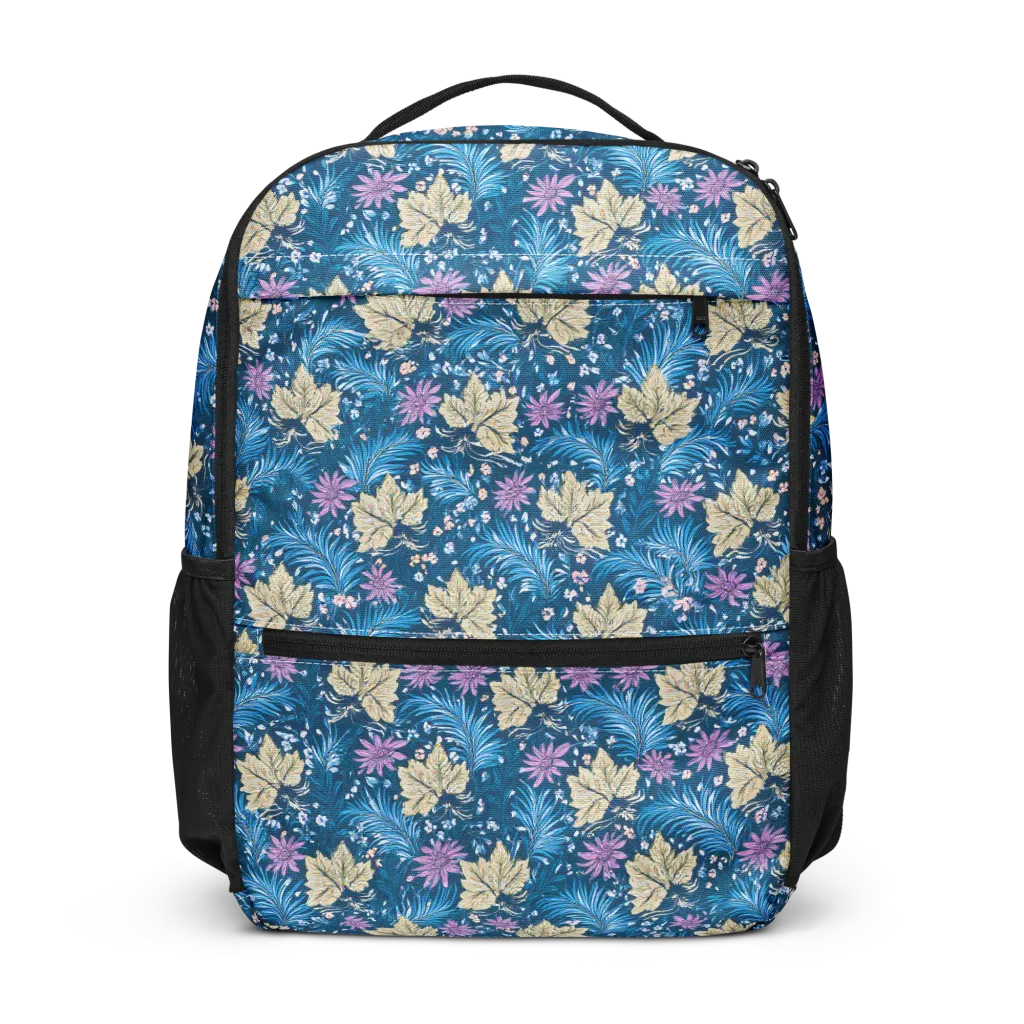 Midnight Meadow on Utility Backpack — Front