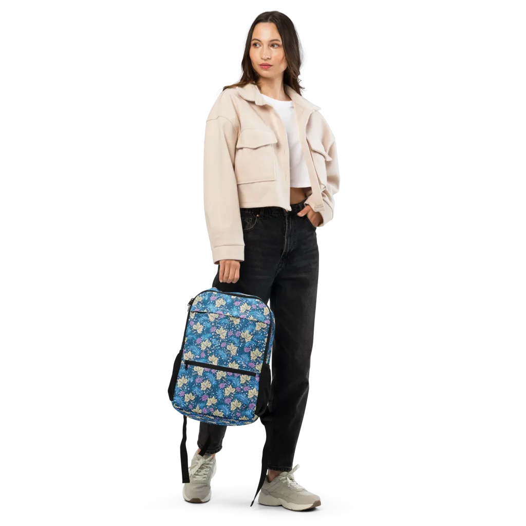 Midnight Meadow on Utility Backpack — Front