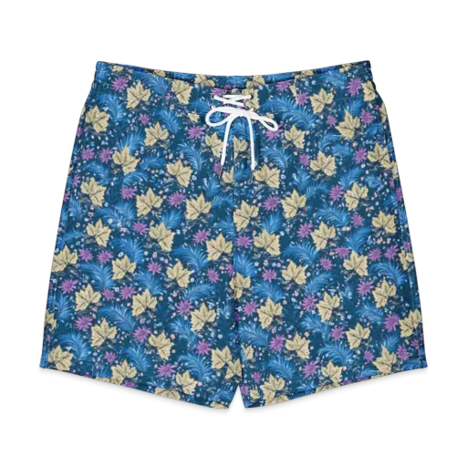 Midnight Meadow on a Men's Board Shorts
