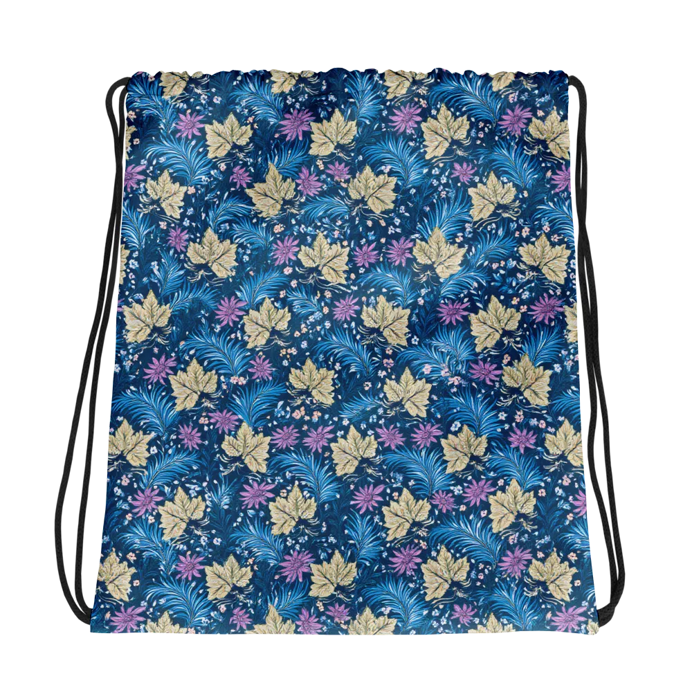 Midnight Meadow on Drawstring Bag — Photo