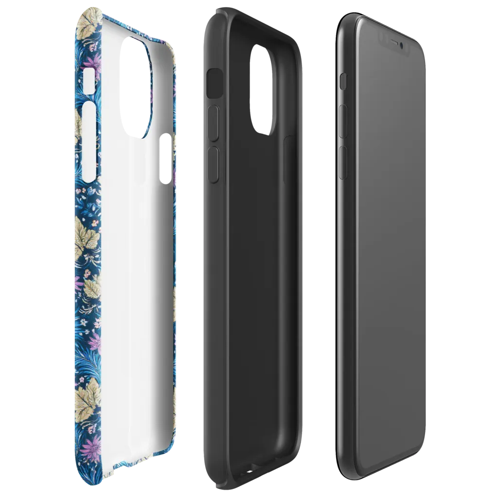 Midnight Meadow on Tough Case for iPhone® — Right
