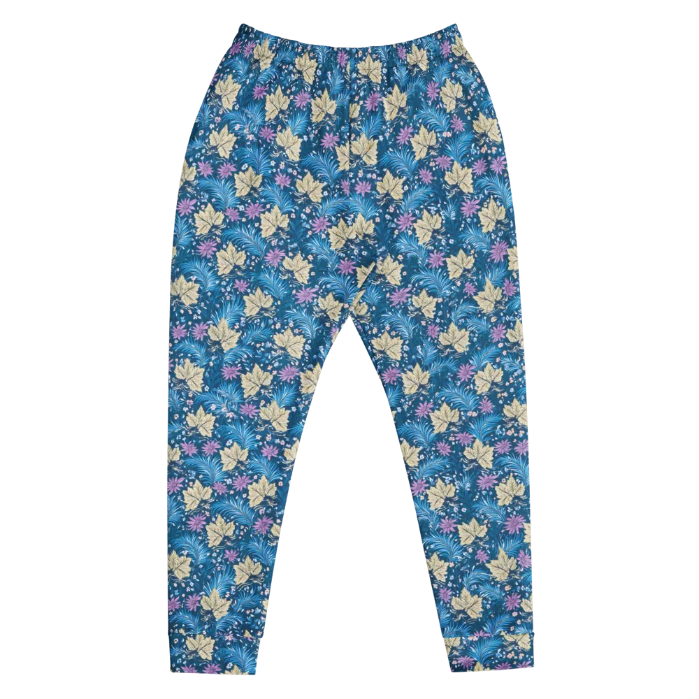 Midnight Meadow on Men's Joggers — Front