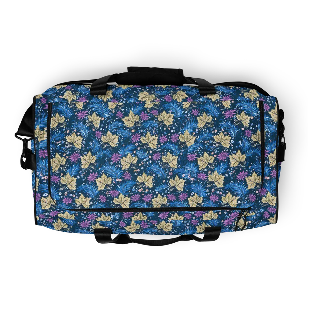 Midnight Meadow on Duffle Bag — Top